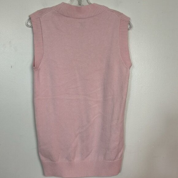 Sunday Best Aritzia Winston Merino Wool Oversized Ribbed Knit Sweater Vest - Picture 6 of 10